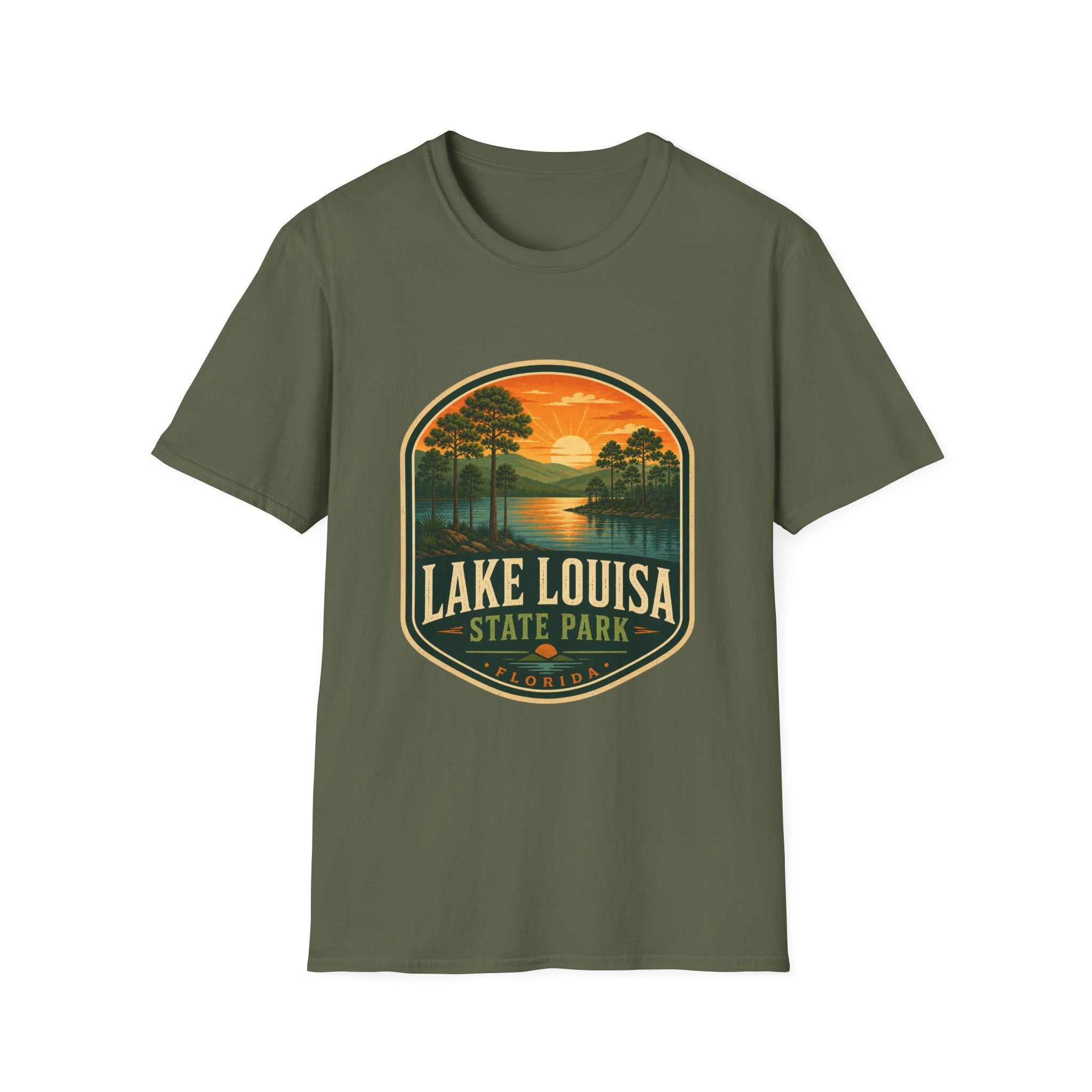 Lake Louisa — Retro Tee