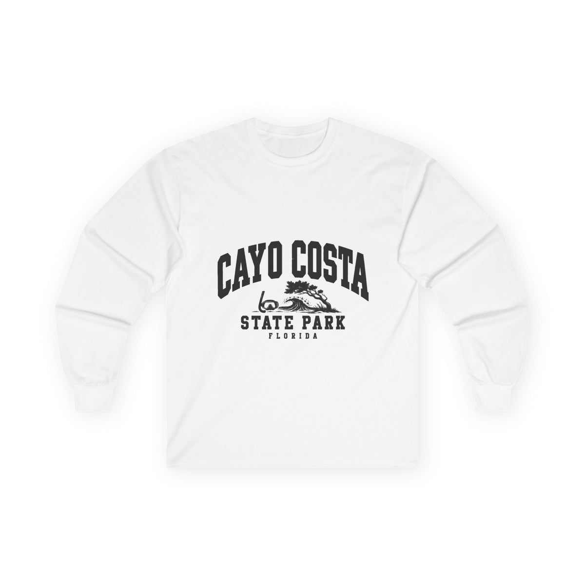 Cayo Costa State Park Vintage Logo- Long Sleeve Tee