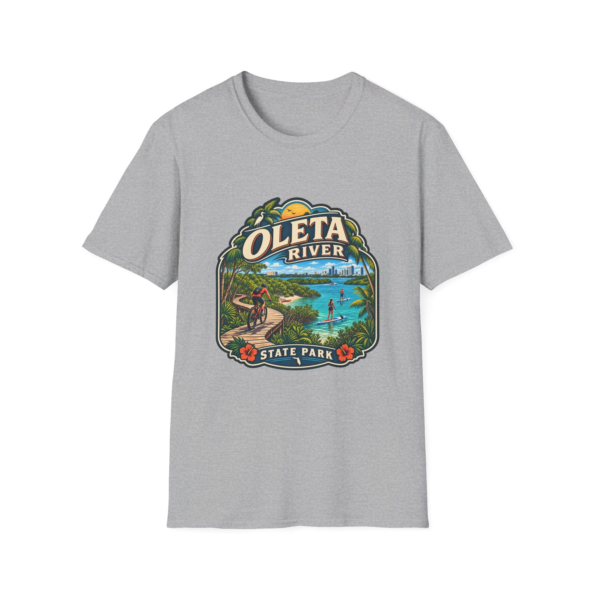 Oleta River- Retro Tee
