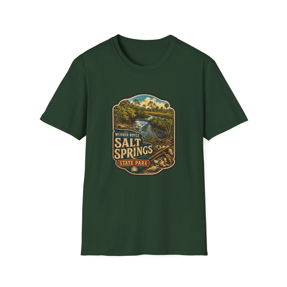 Werner Boyce Salt Springs — Retro Tee