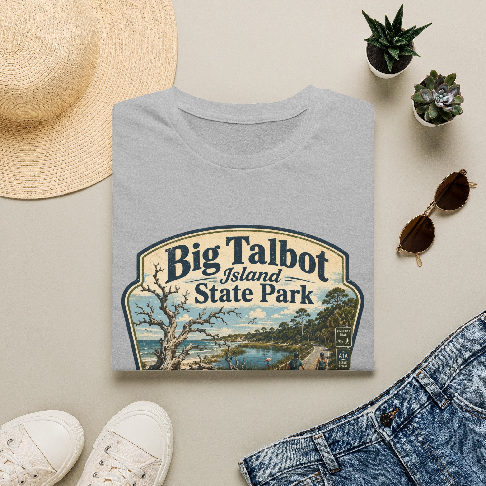 Big Talbot Island - Retro Tee