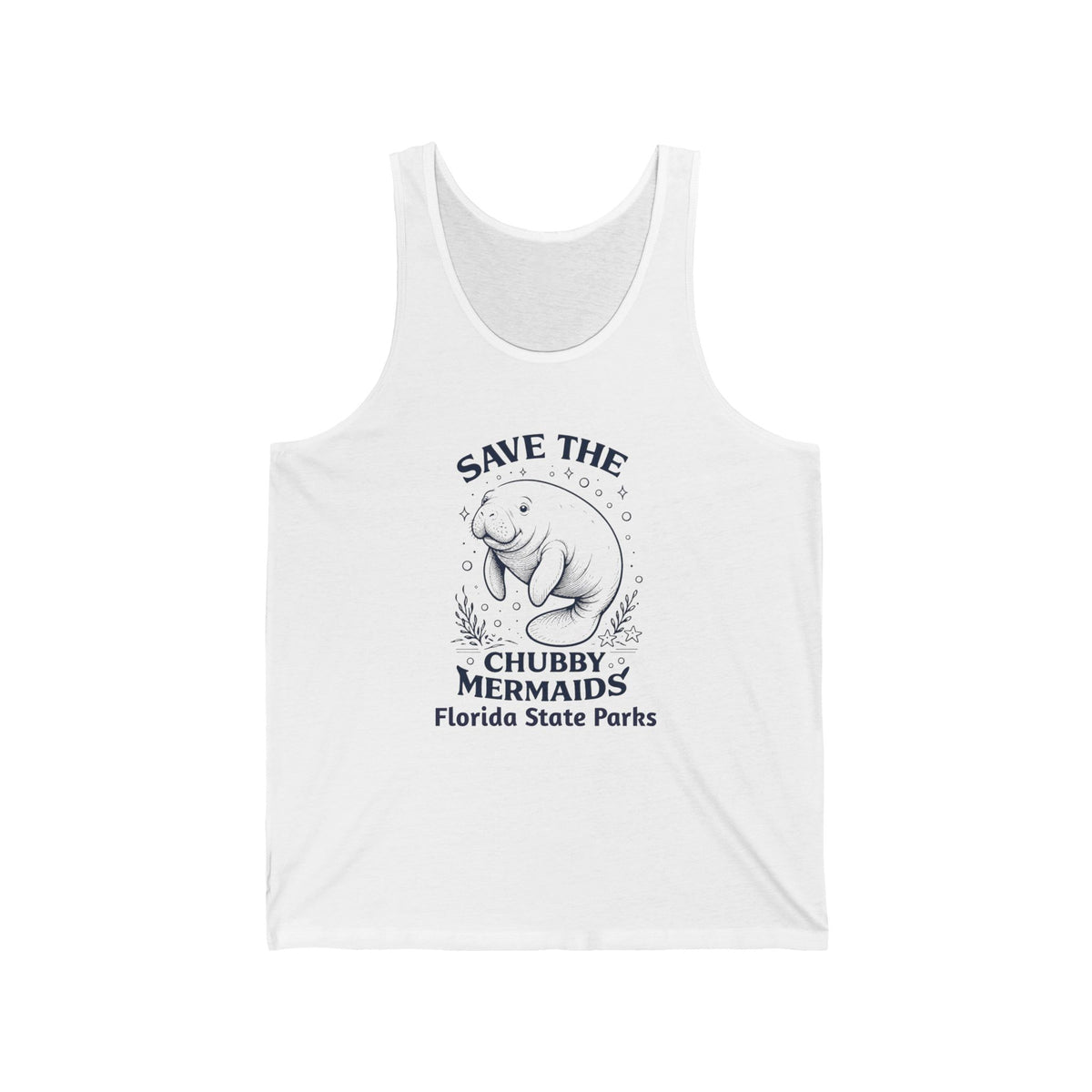 CUSTOMIZABLE Save the Chubby Mermaids- Conservation Tank