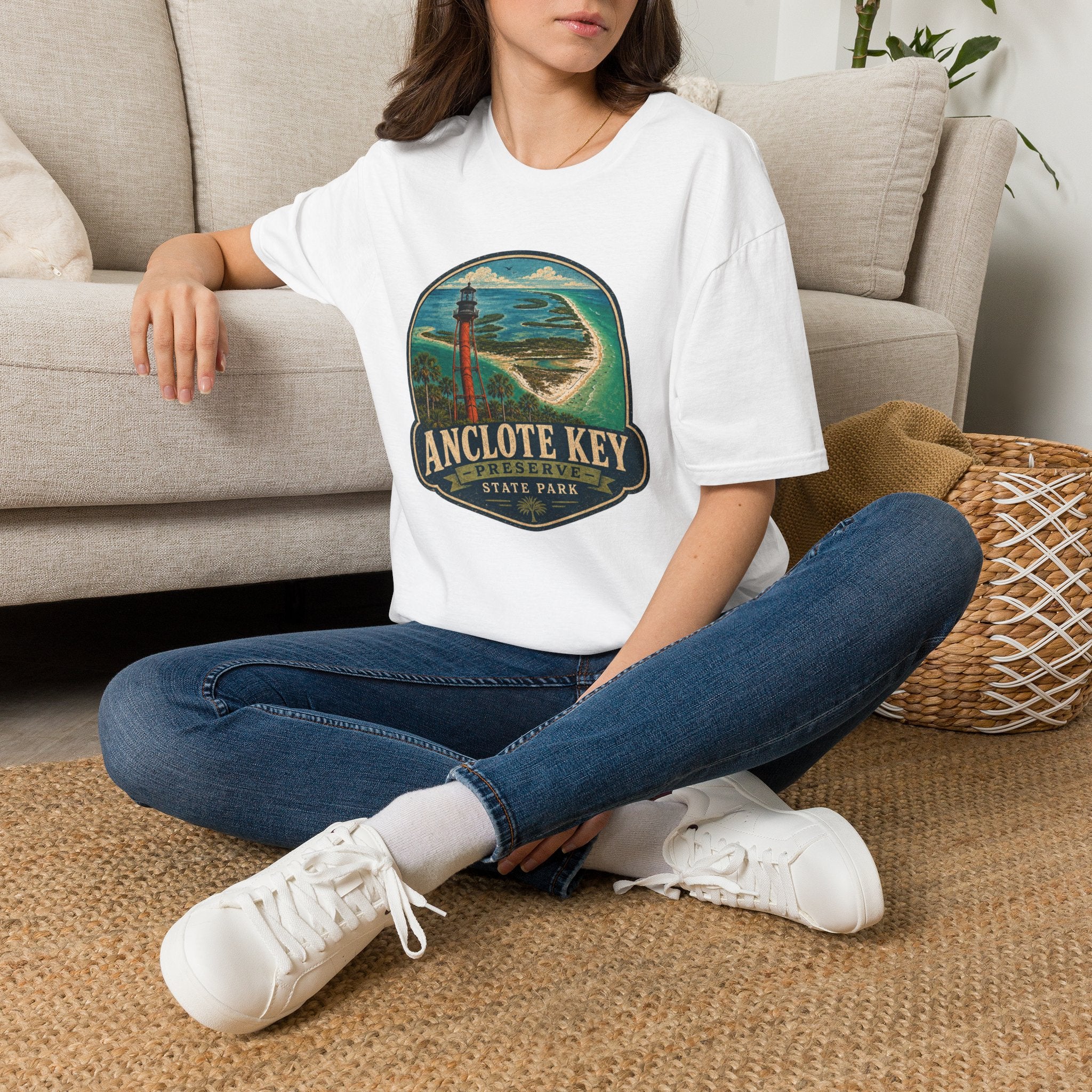 Anclote Key - Retro Tee