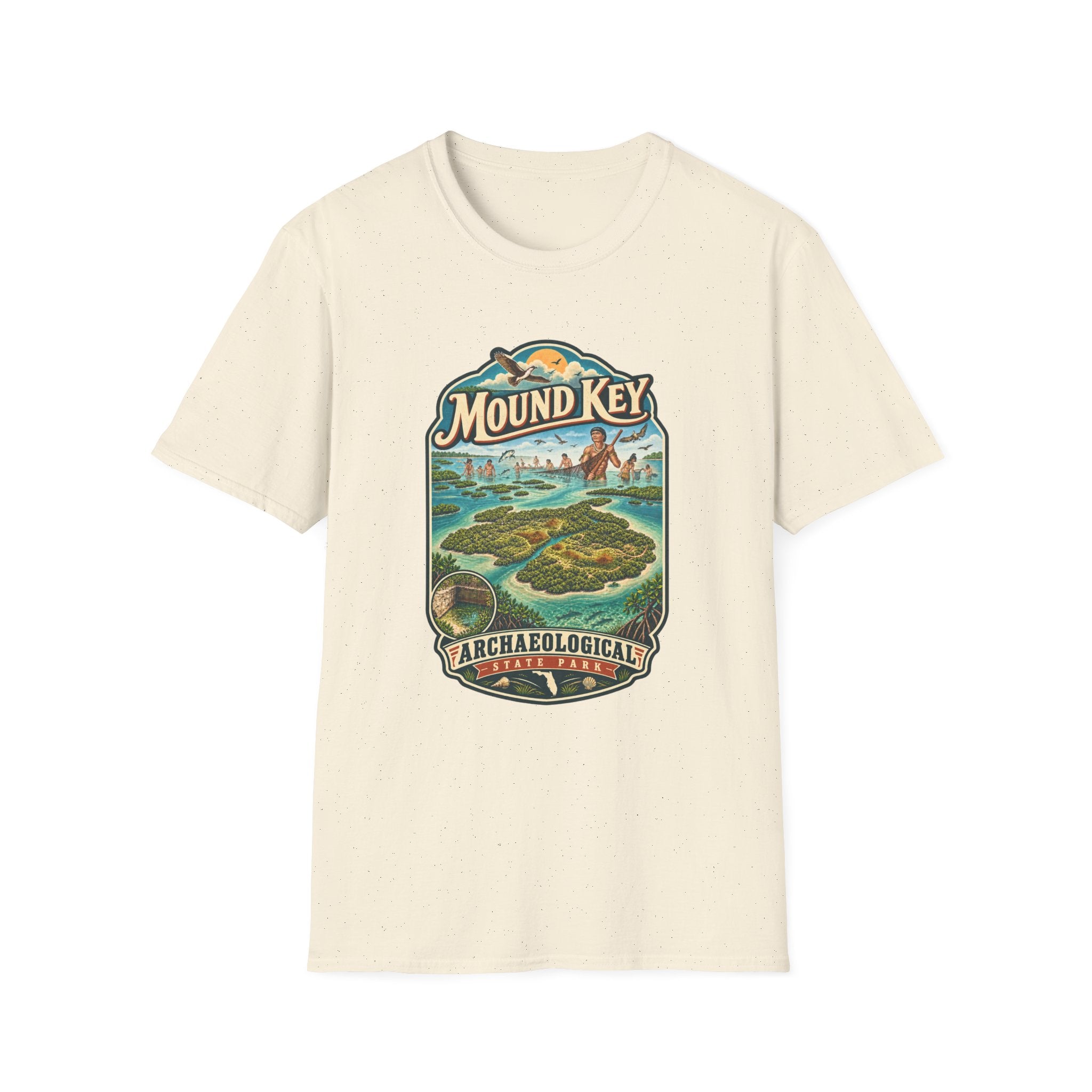 Mound Key- Retro Tee