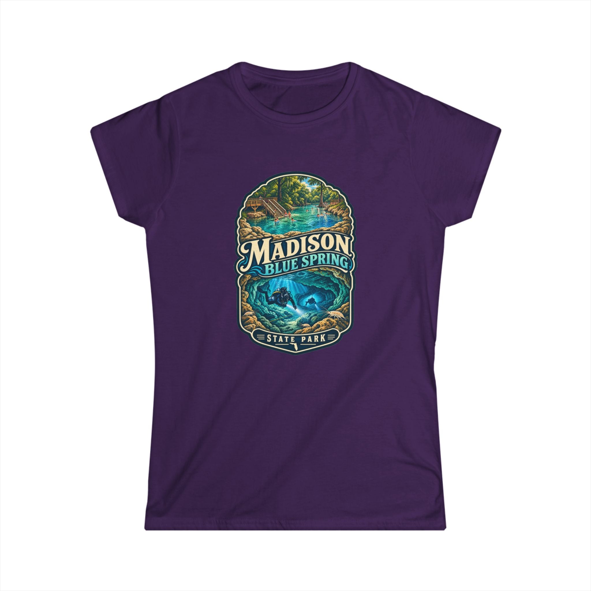 Madison Blue Spring- Vintage Tee