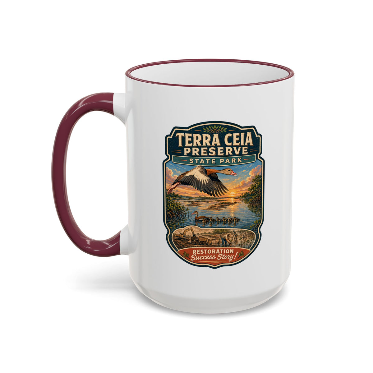 Terra Ceia Preserve — Accent Rim & Handle 11oz/15oz