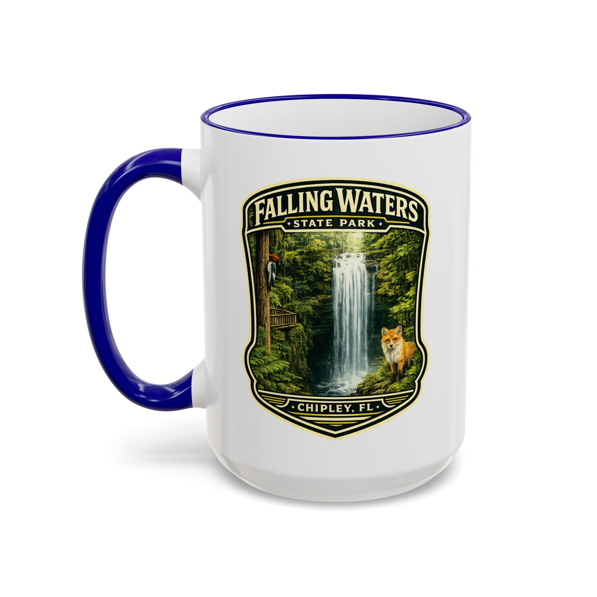 Falling Waters Accent Rim & Handle 11oz/15oz
