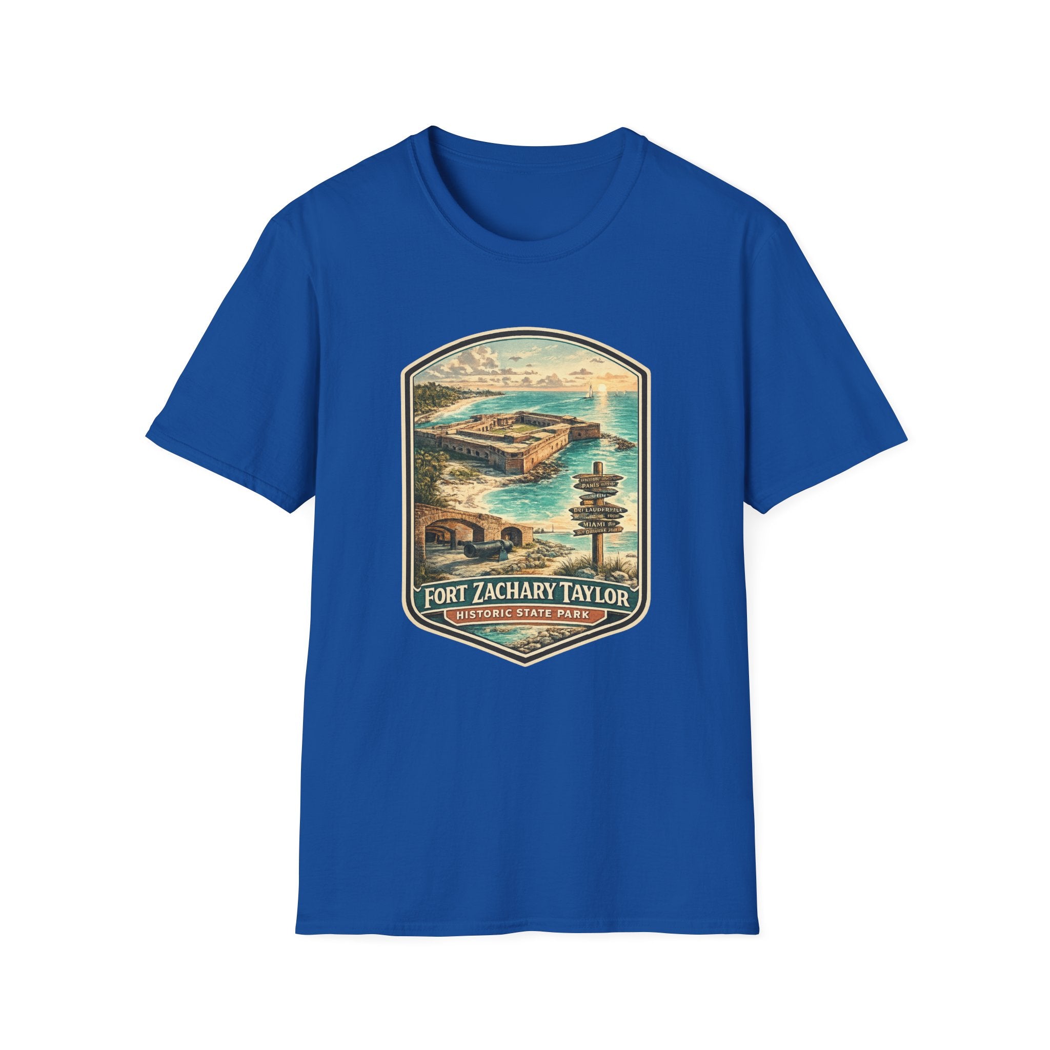 Fort Zachary Taylor- Retro Tee