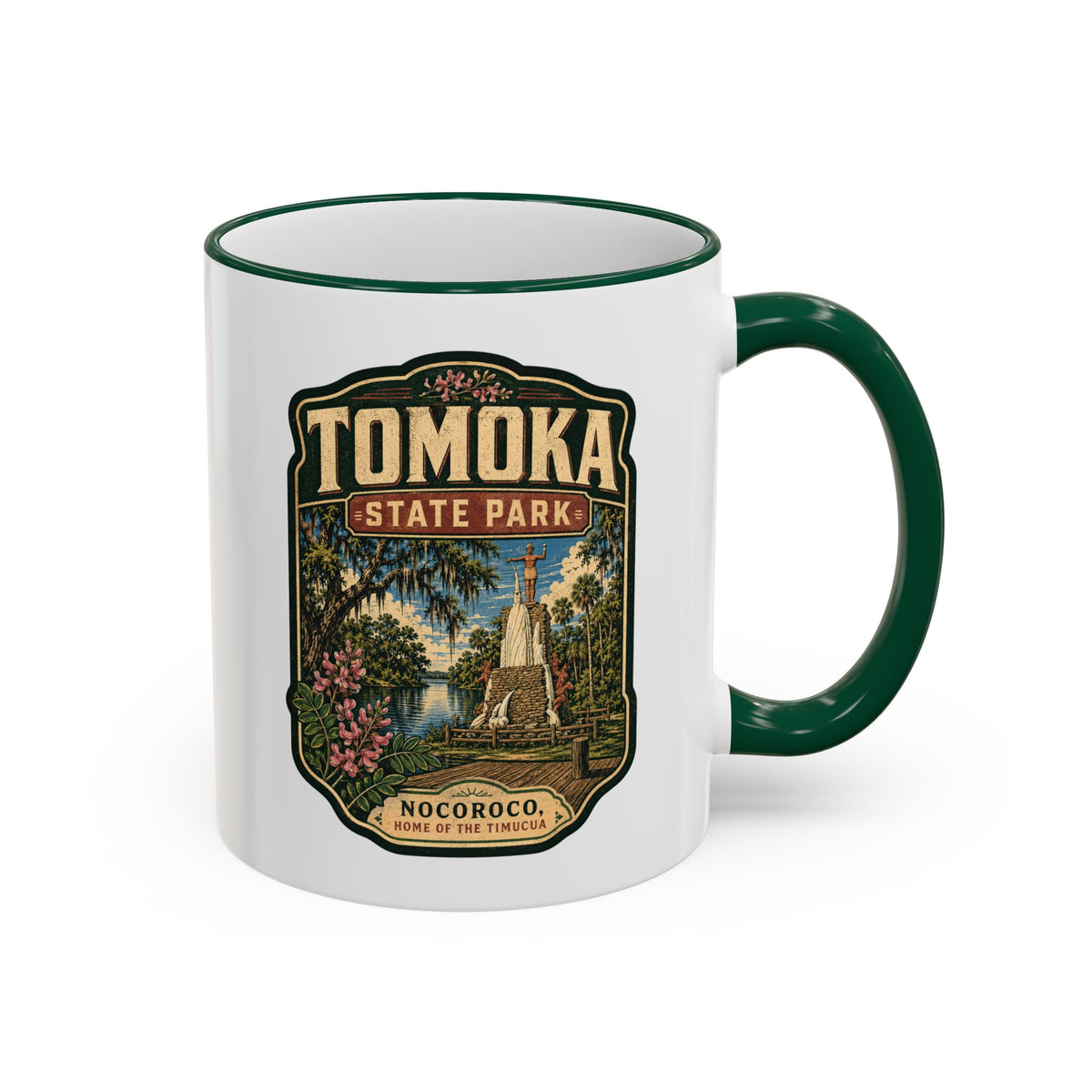 Tomoka State Park Accent Rim & Handle 11oz/15oz