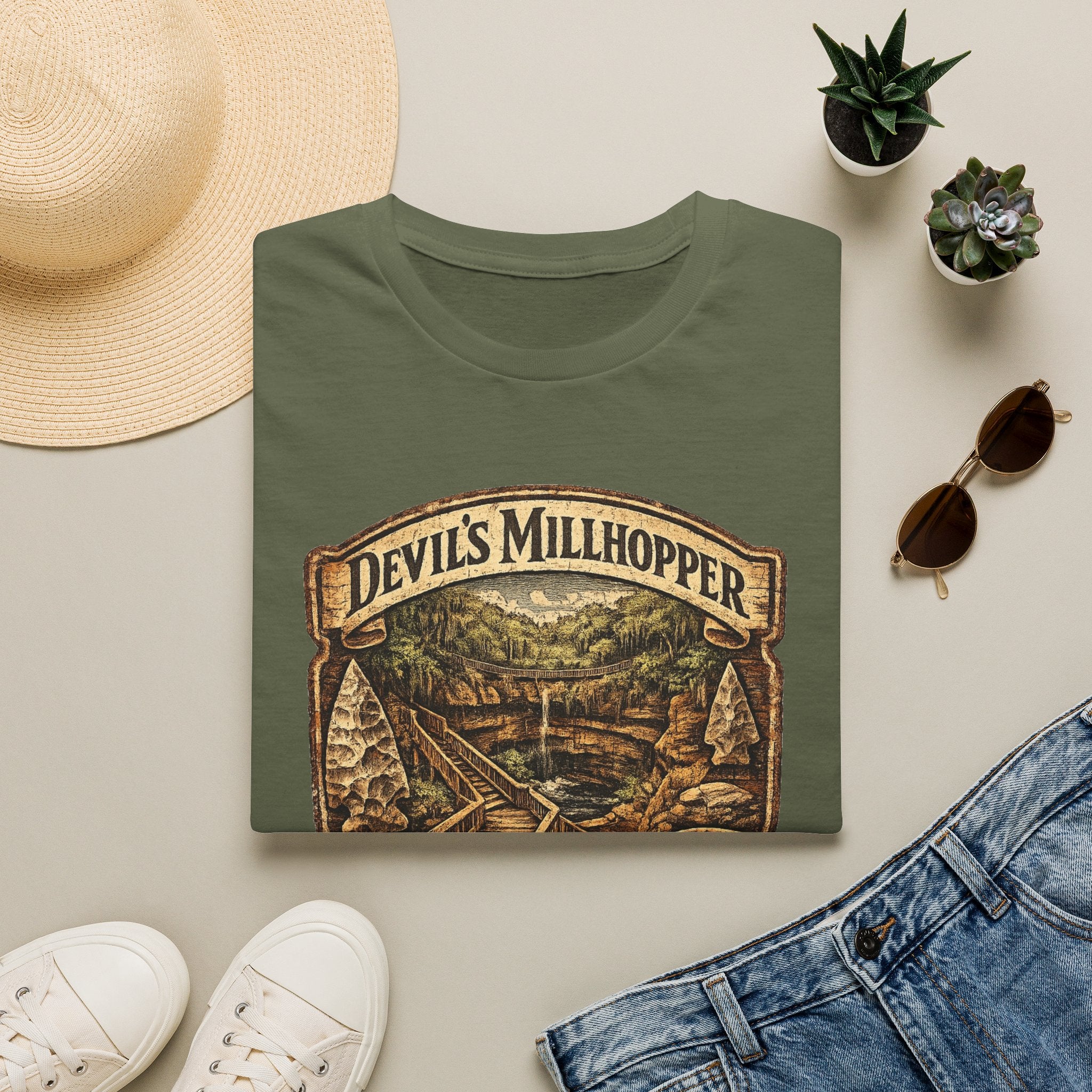Devil's Millhopper- Retro Tee