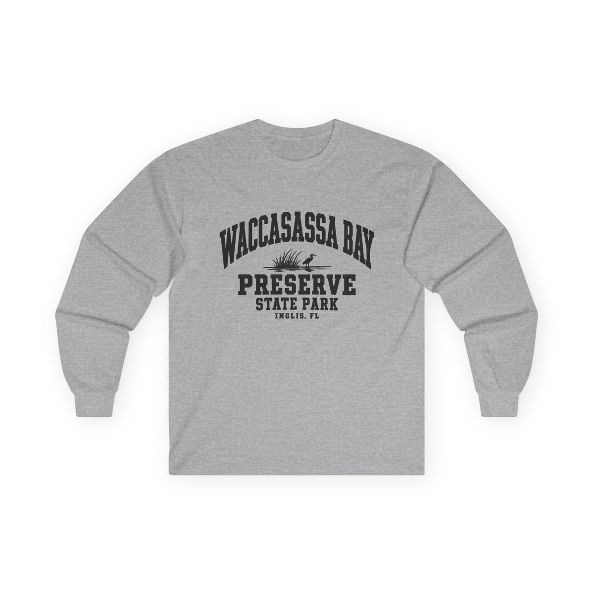 Waccasassa Bay Preserve State Park Logo- Long Sleeve Tee