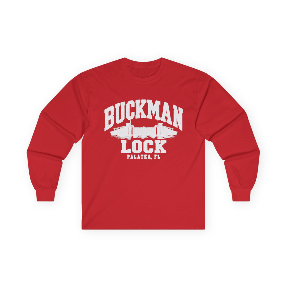Buckman Lock Palatka Florida- Long Sleeve Tee