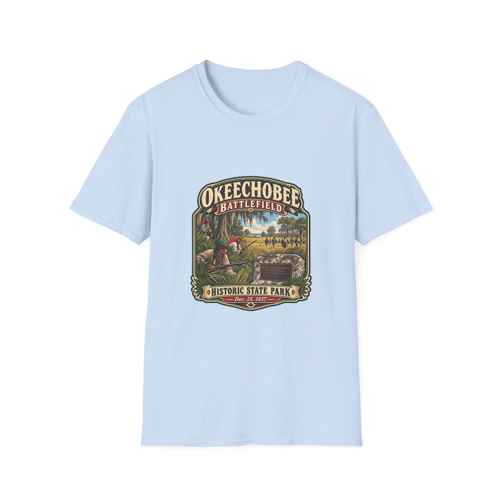 Okeechobee Battlefield- Retro Tee