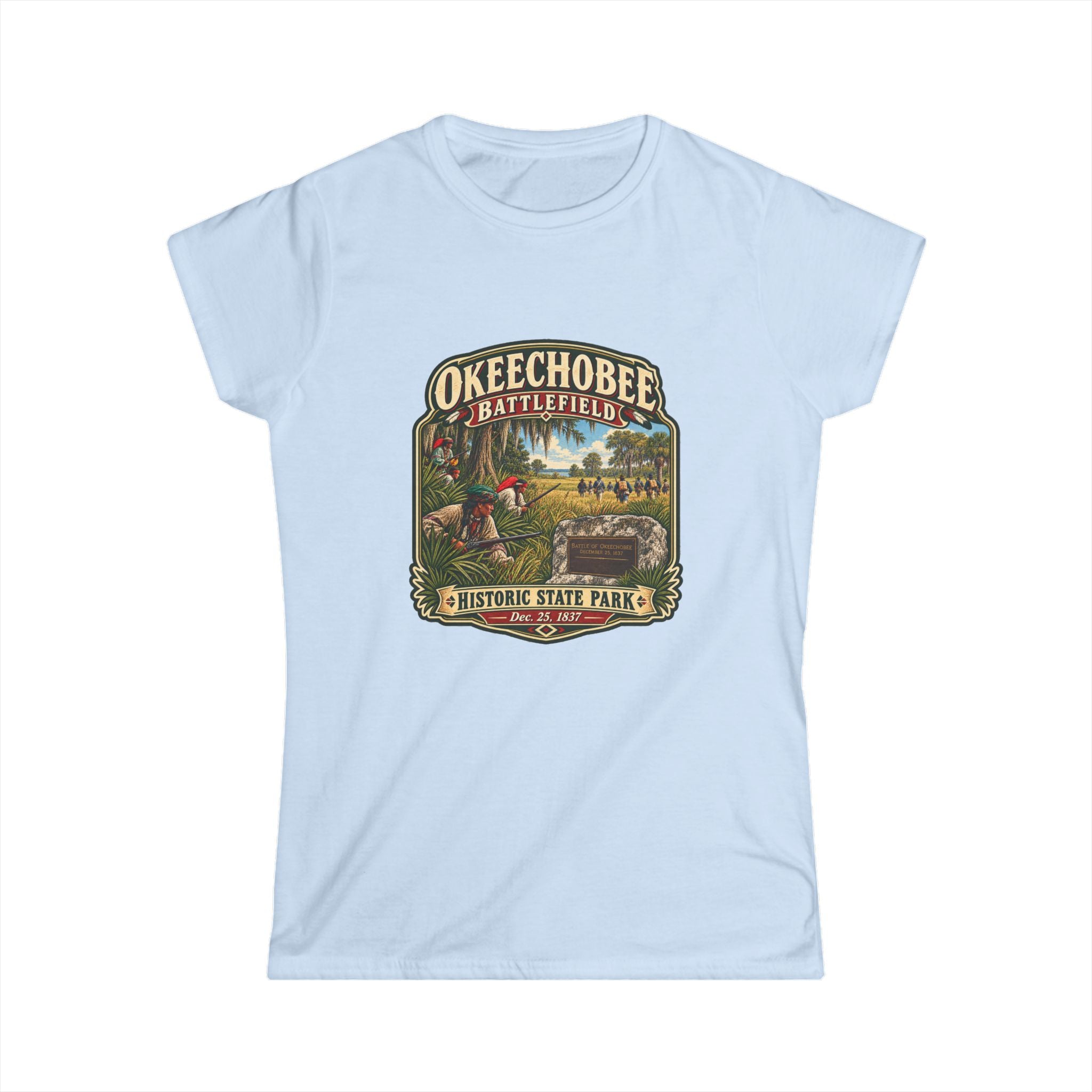 Okeechobee Battlefield- Vintage Tee