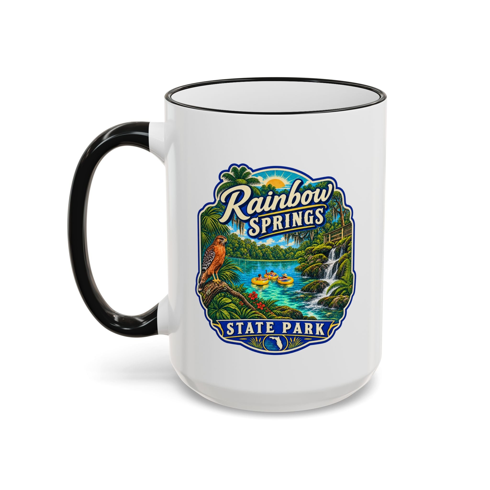 Rainbow Springs Accent Rim & Handle 11oz/15oz