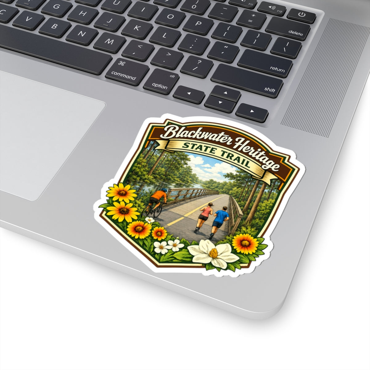 Blackwater Heritage State Trail Sticker — Outdoor Trail Bike & Run Scenic Decal