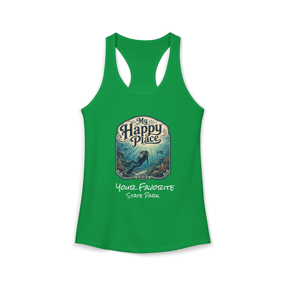 CUSTOMIZABLE Ocean Racerback Tank