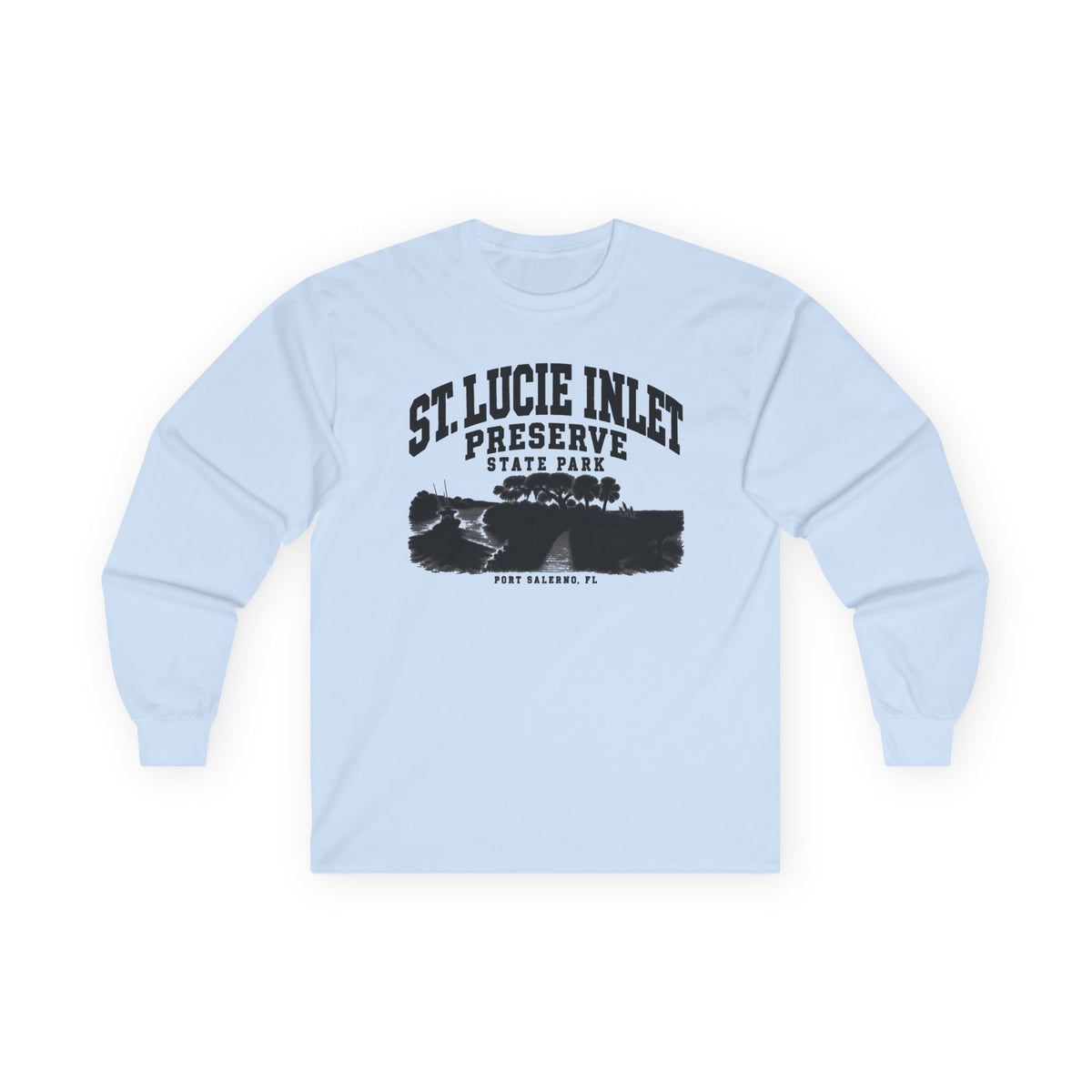 St. Lucie Inlet Preserve State Park Logo- Long Sleeve Tee