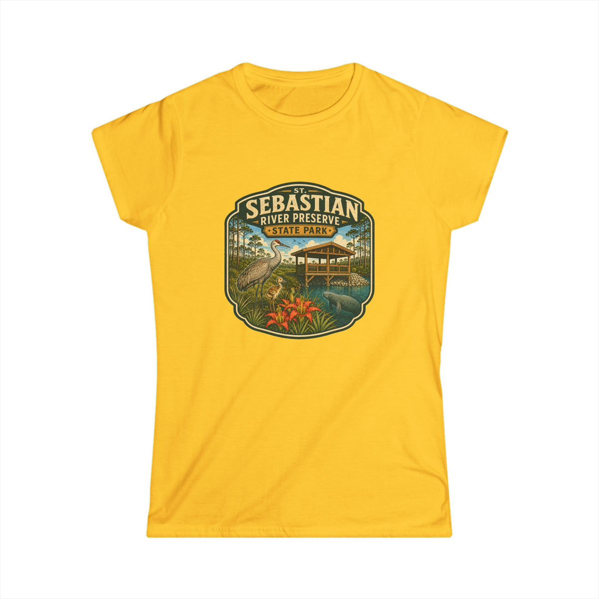 St. Sebastian River- Vintage Tee