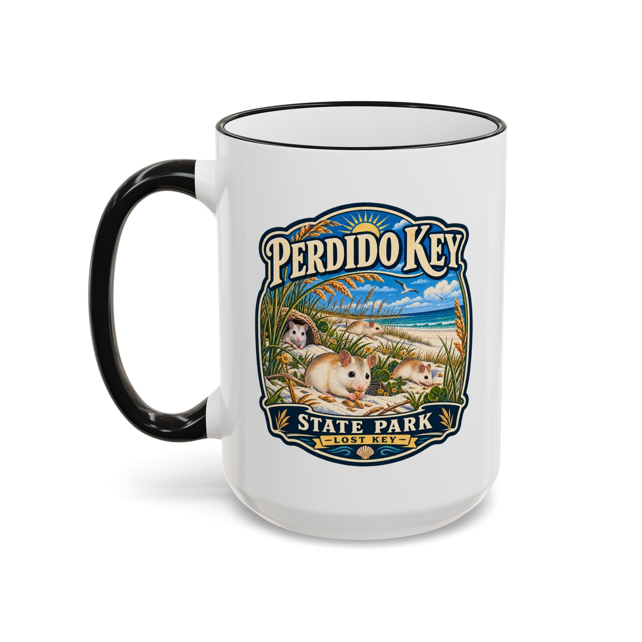 Perdido Key Accent Rim & Handle 11oz/15oz