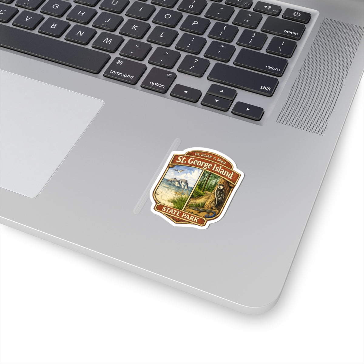 St. George Island State Park Sticker — Vintage Nature Park Badge