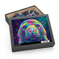 Rainbow Florida Manatee Jigsaw Puzzle (120/252/500 pcs)