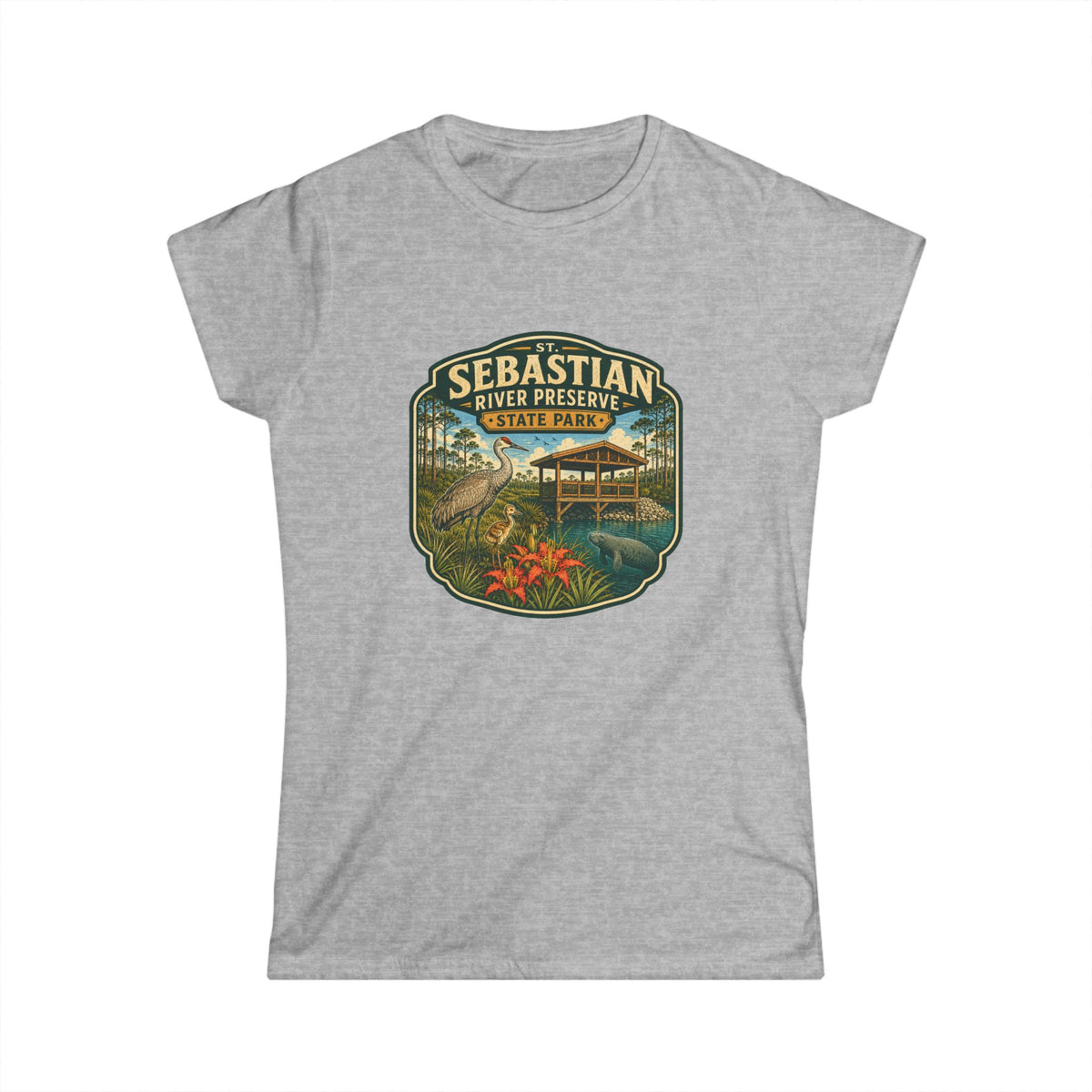 St. Sebastian River- Vintage Tee