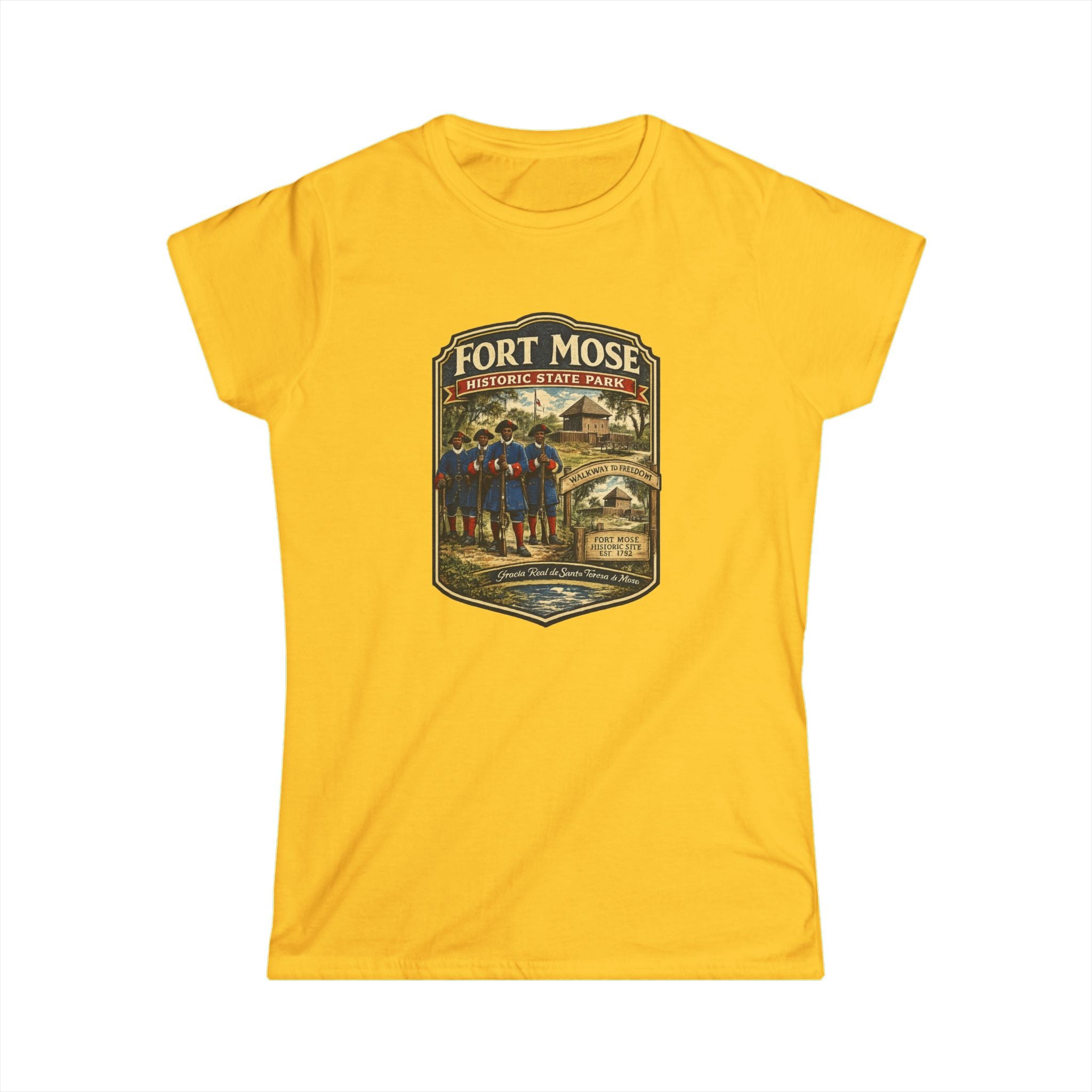Fort Mose- Vintage Tee