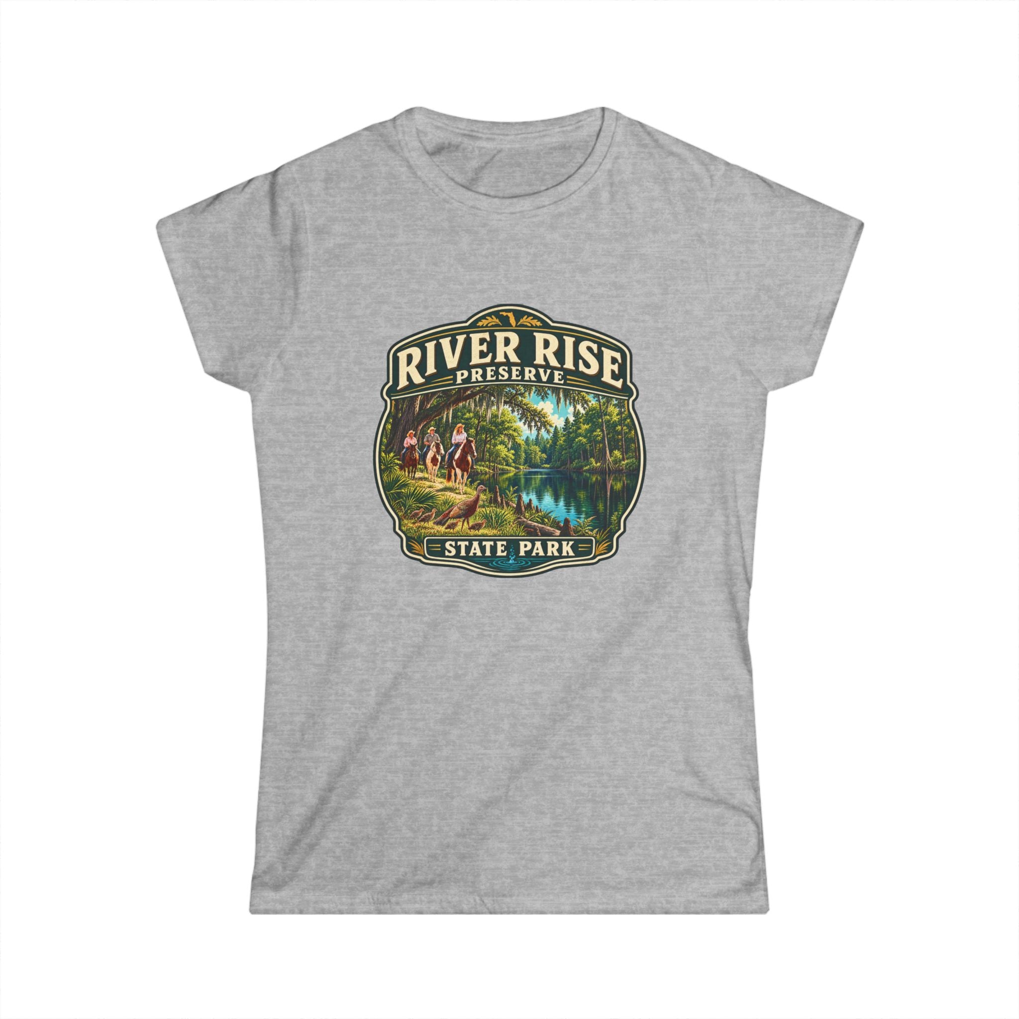 River Rise- Vintage Tee