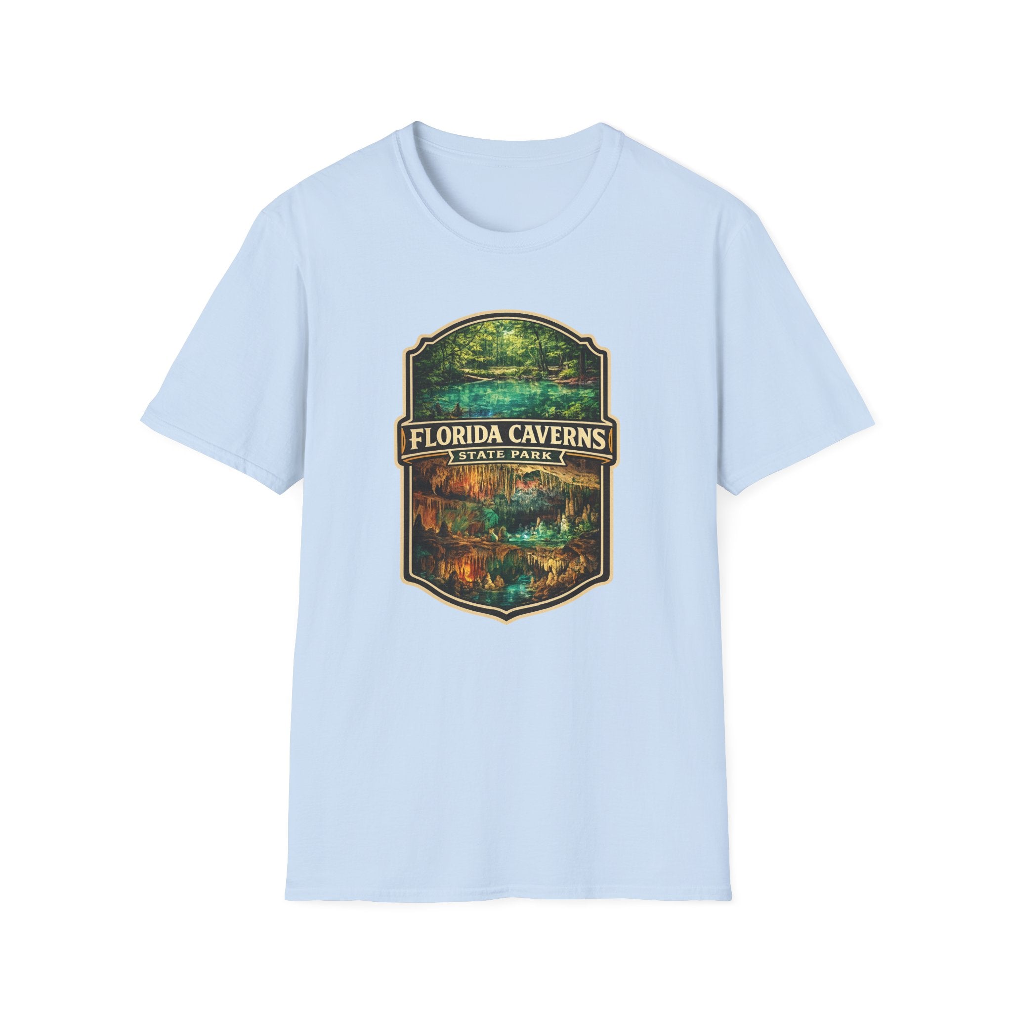 Florida Caverns- Retro Tee