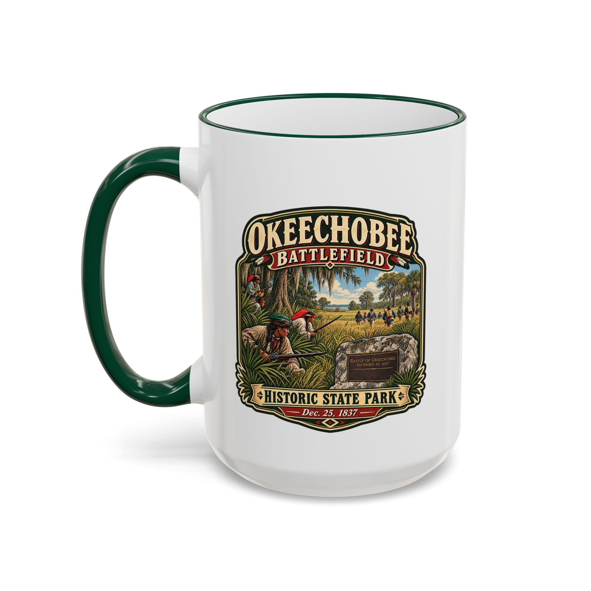 Okeechobee Battlefield River Accent Rim & Handle 11oz/15oz