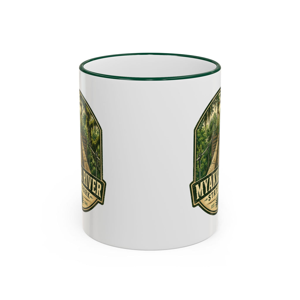 Myakka River Vintage Mug — Accent Rim & Handle 11oz/15oz