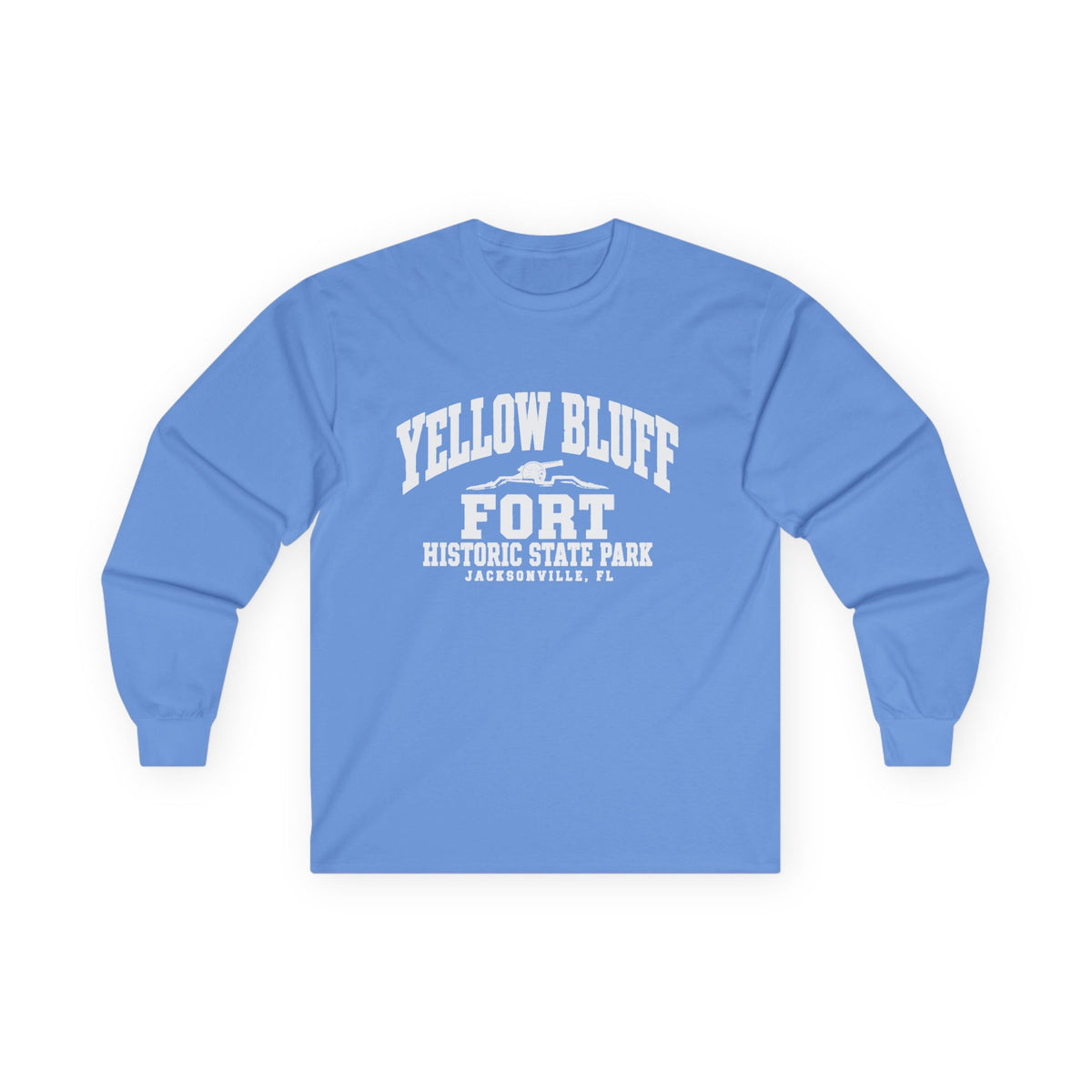 Yellowbluff Fort Historic State Park Logo- Long Sleeve Tee