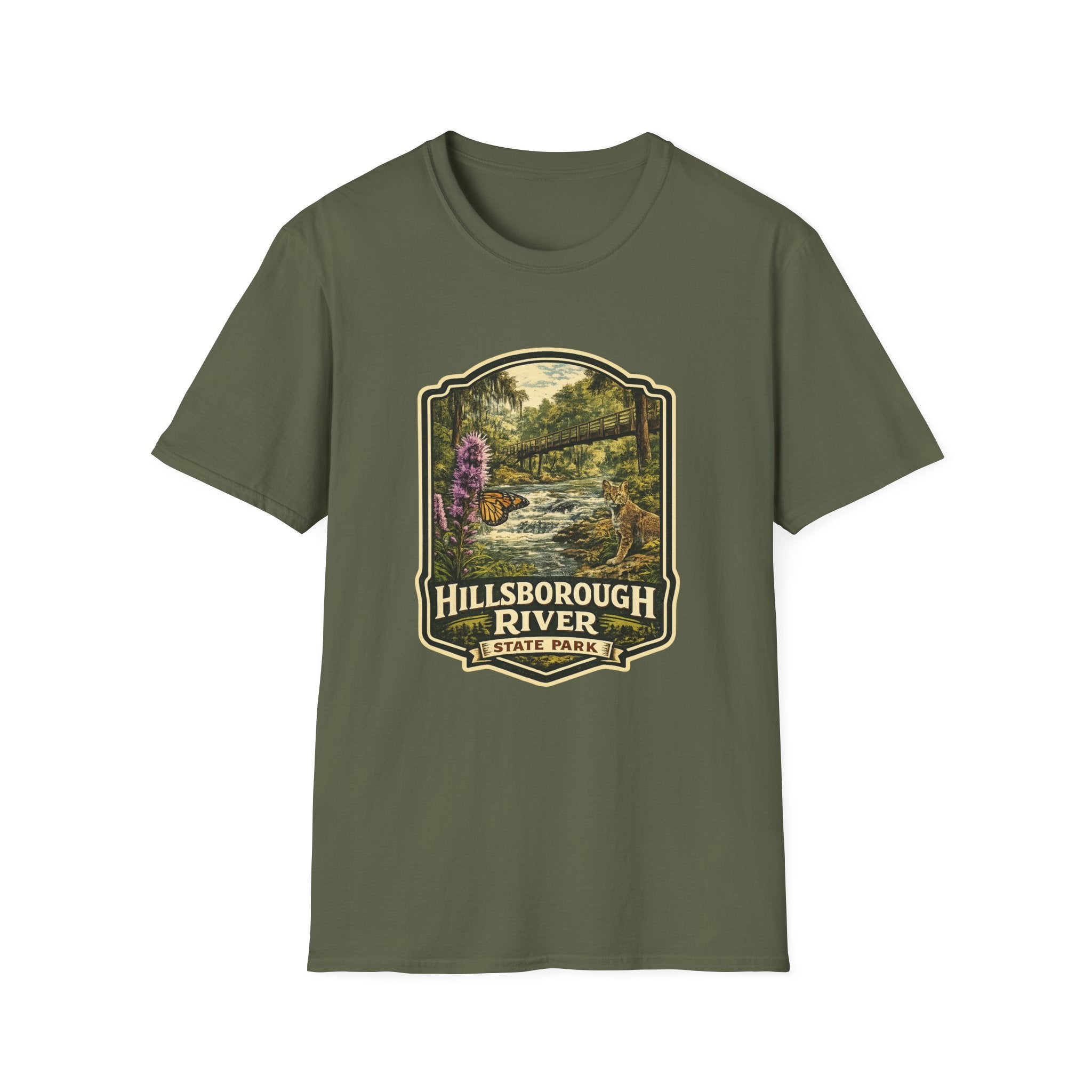 Hillsborough River- Retro Tee