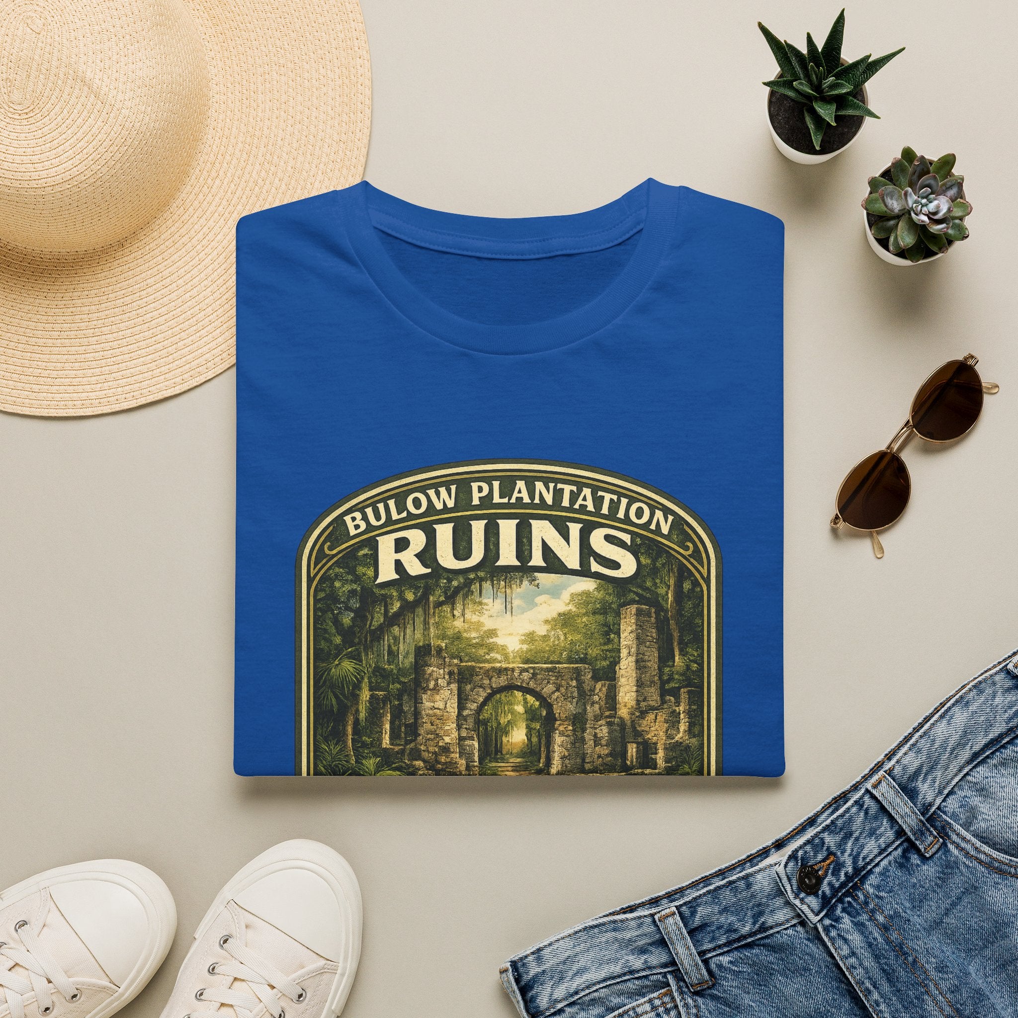 Bulow Plantation Ruins — Retro Tee