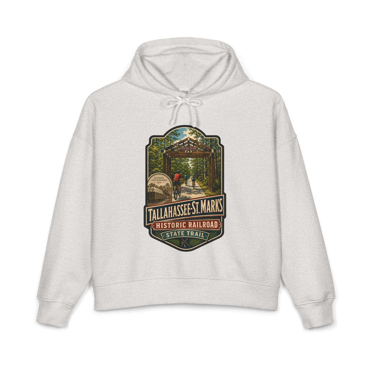Tallahassee- St. Marks Trail — Vintage Hoodie