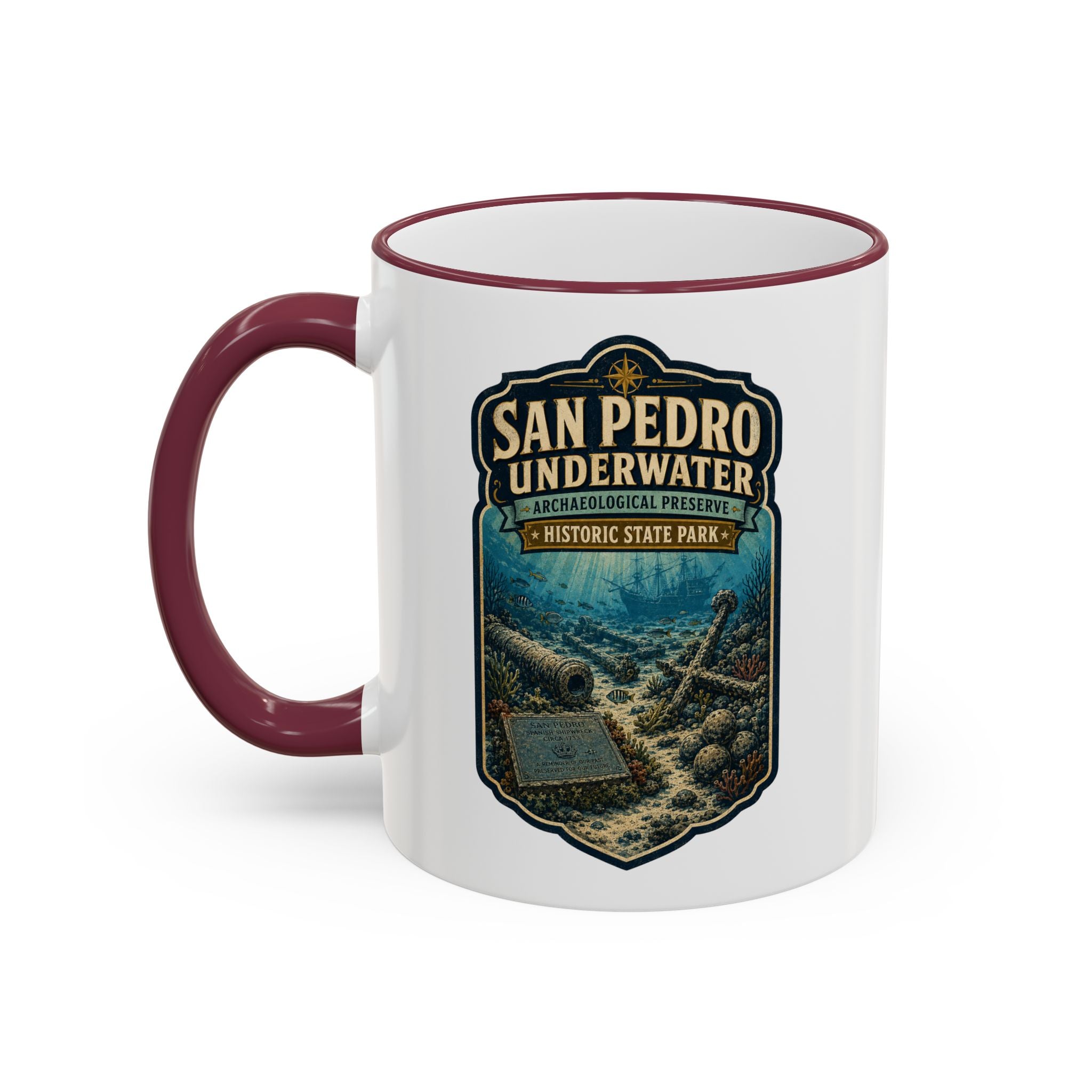 San Pedro Accent Rim & Handle 11oz/15oz