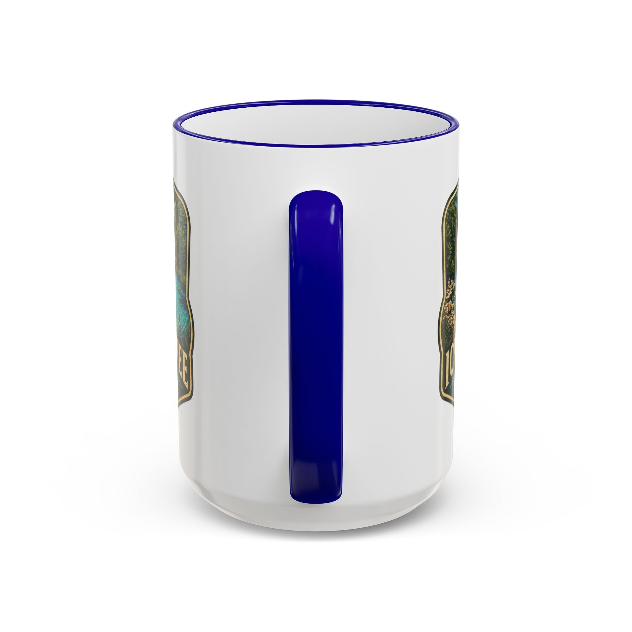 Ichetucknee Springs Vintage Mug — Accent Rim & Handle 11oz/15oz