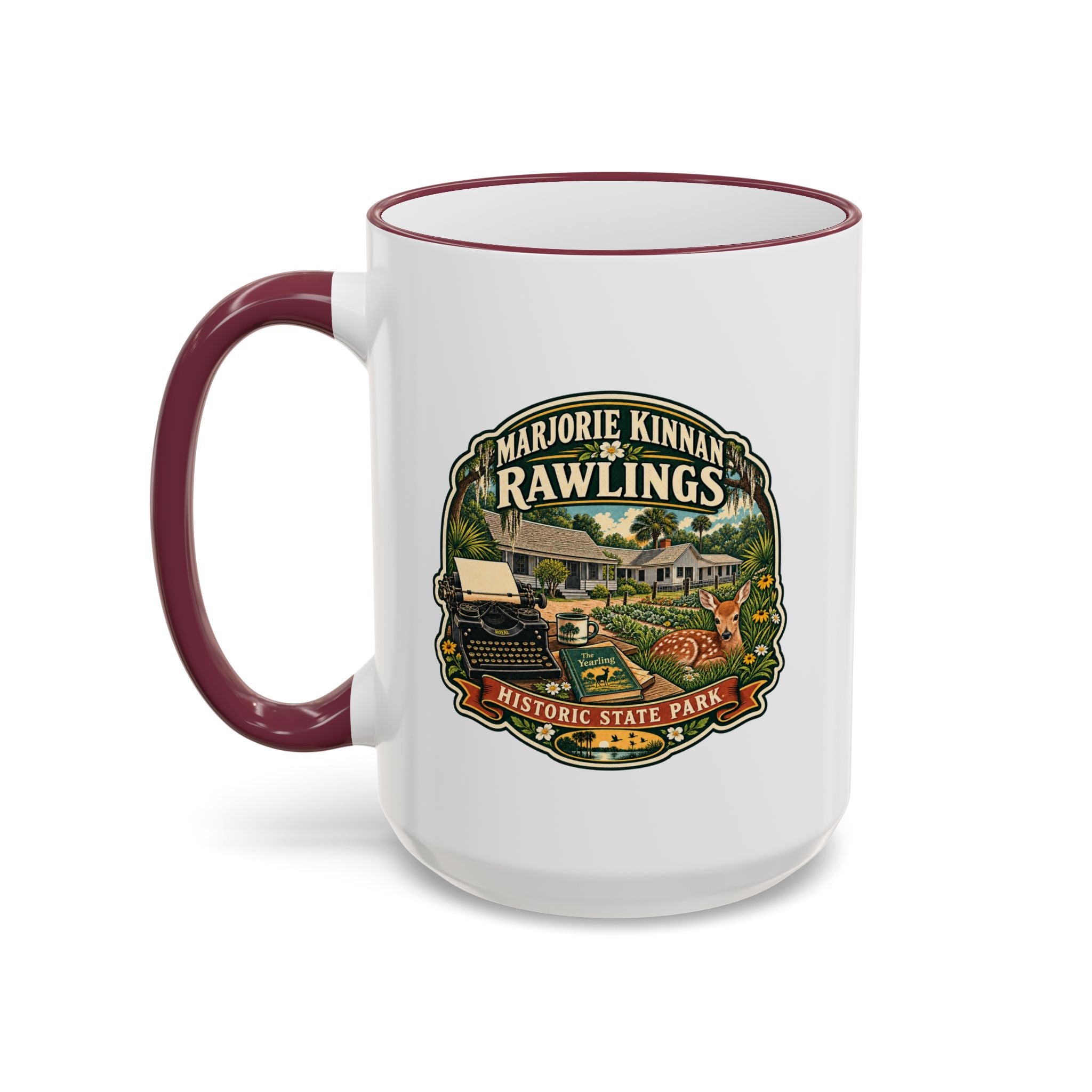 Marjorie Kinnan Rawlings Accent Rim & Handle 11oz/15oz