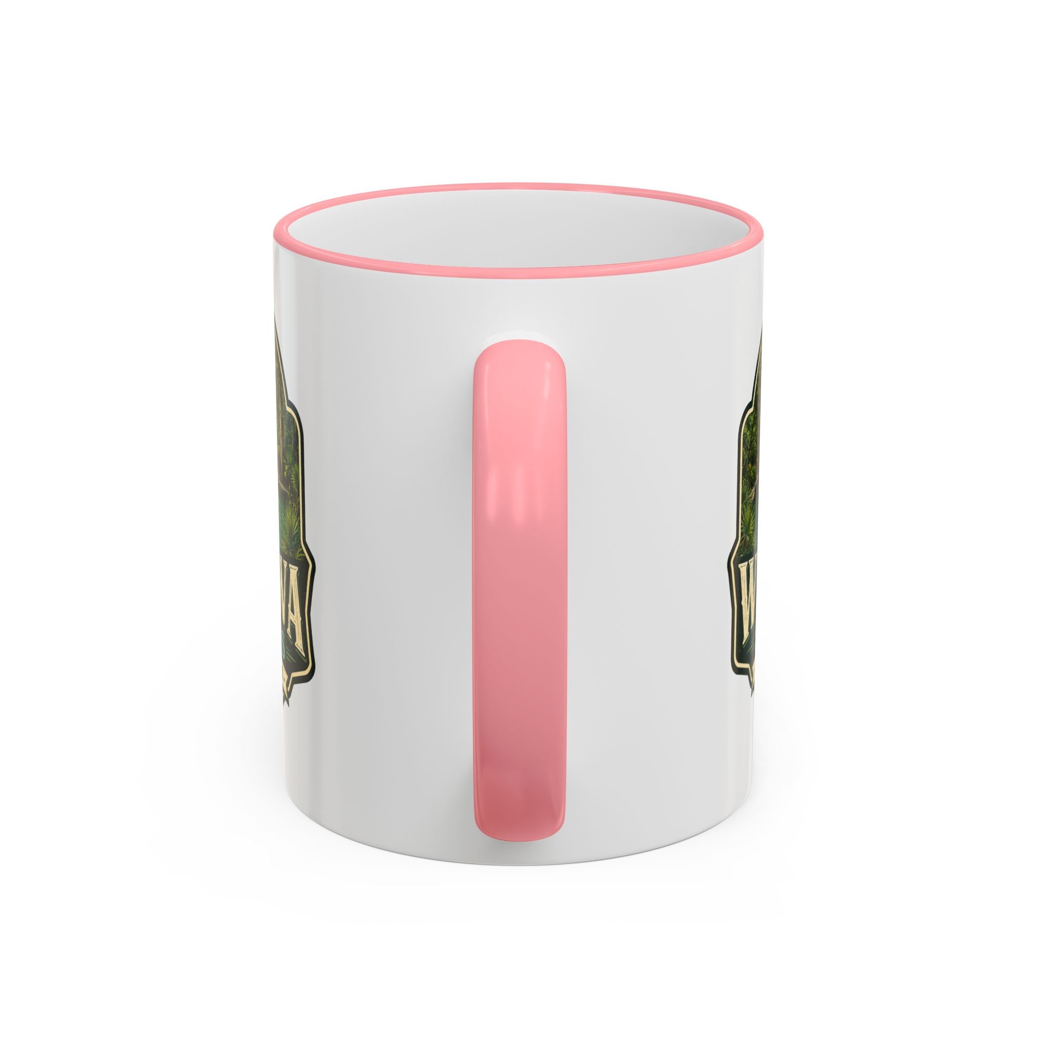 Wekiwa Springs Vintage Mug — Accent Rim & Handle 11oz/15oz