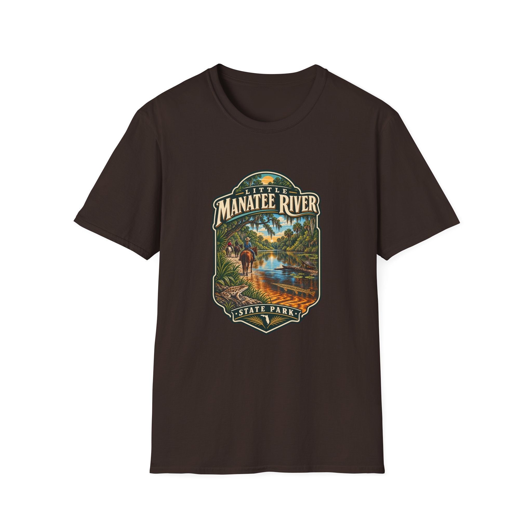 Little Manatee River- Retro Tee
