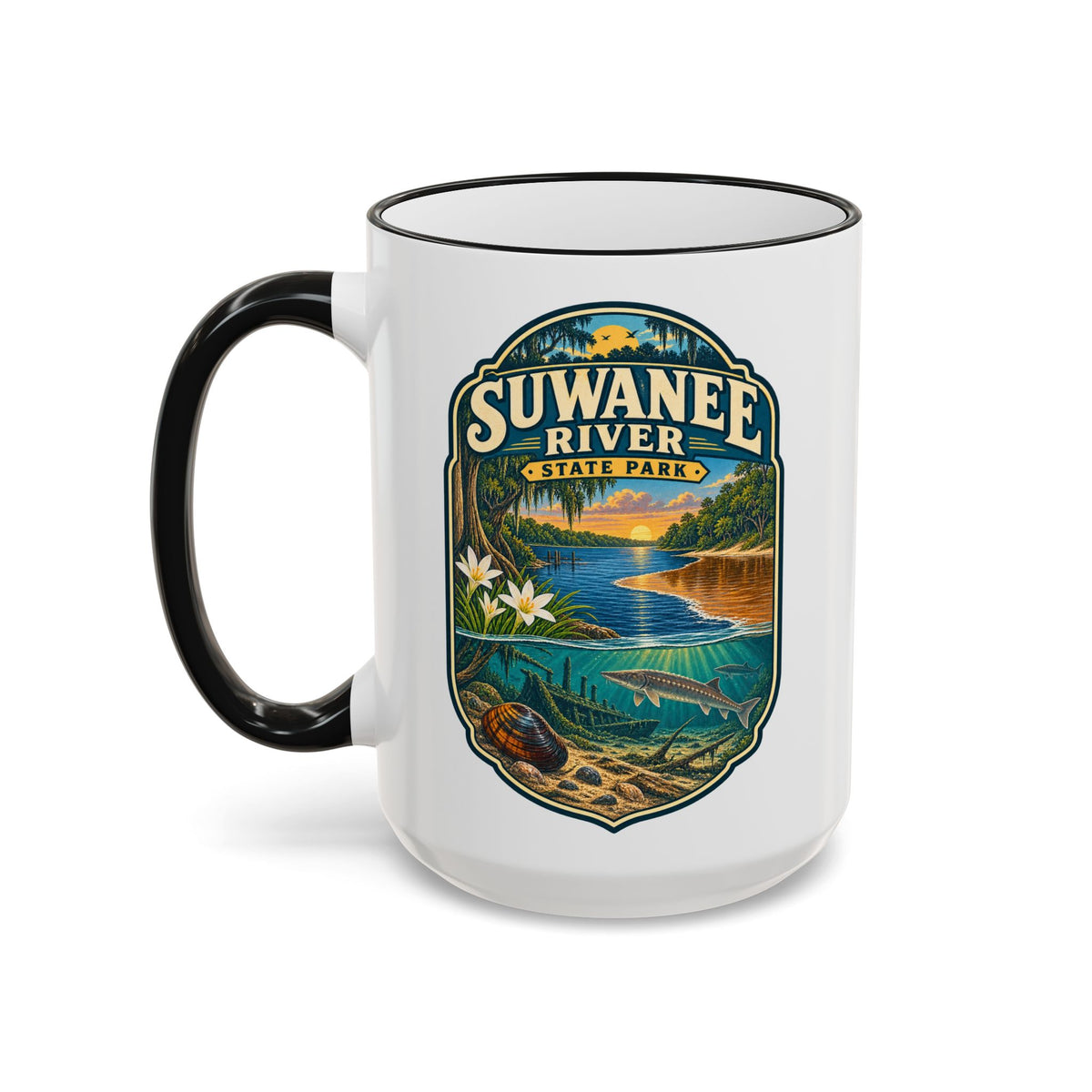 Suwannee River  Accent Rim & Handle 11oz/15oz