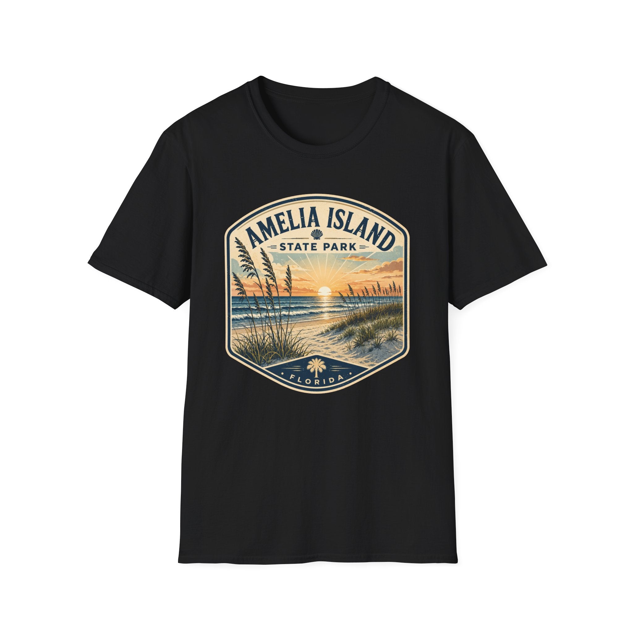 Amelia Island — Retro Tee