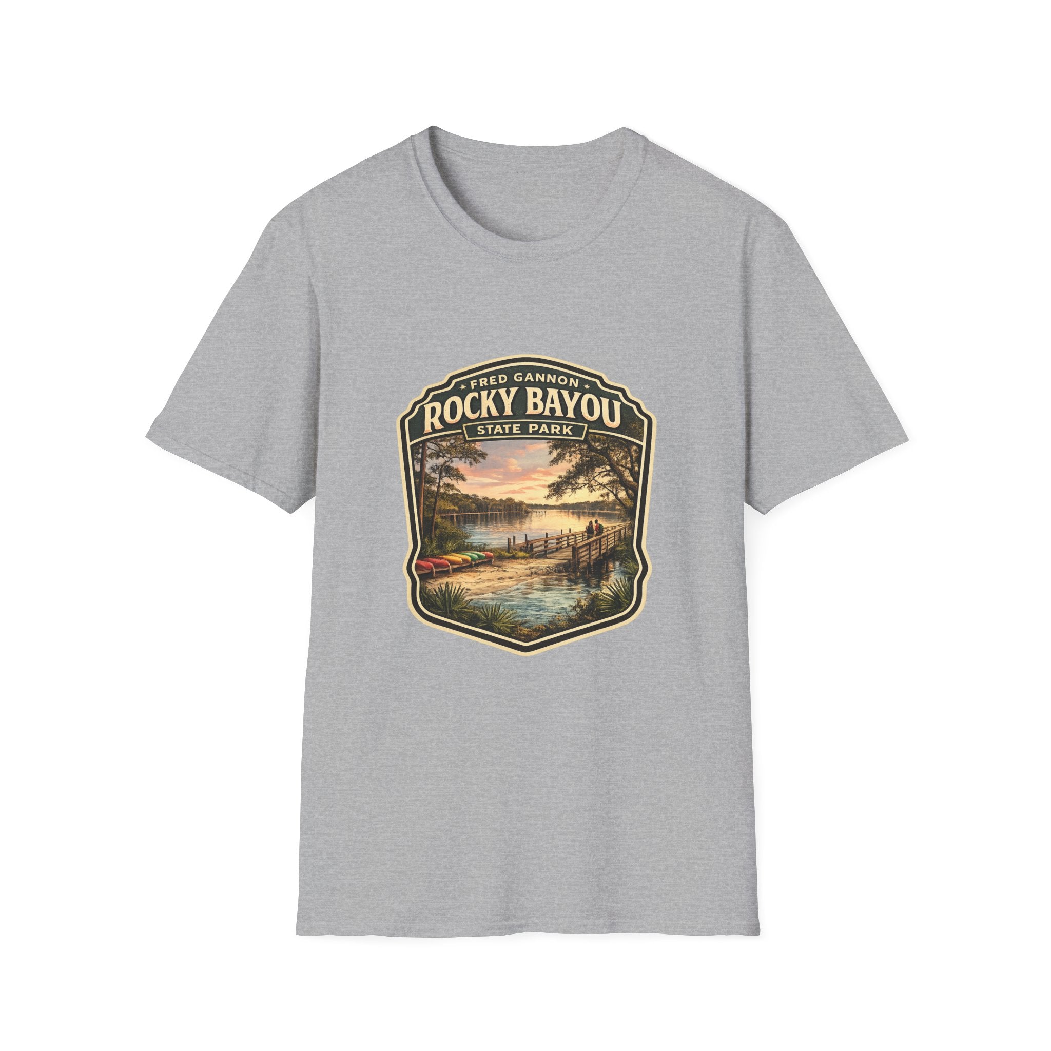 Rocky Bayou- Retro Tee