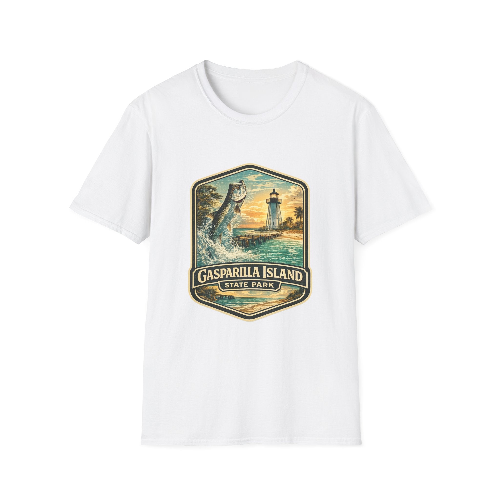 Gasparilla Island- Retro Tee