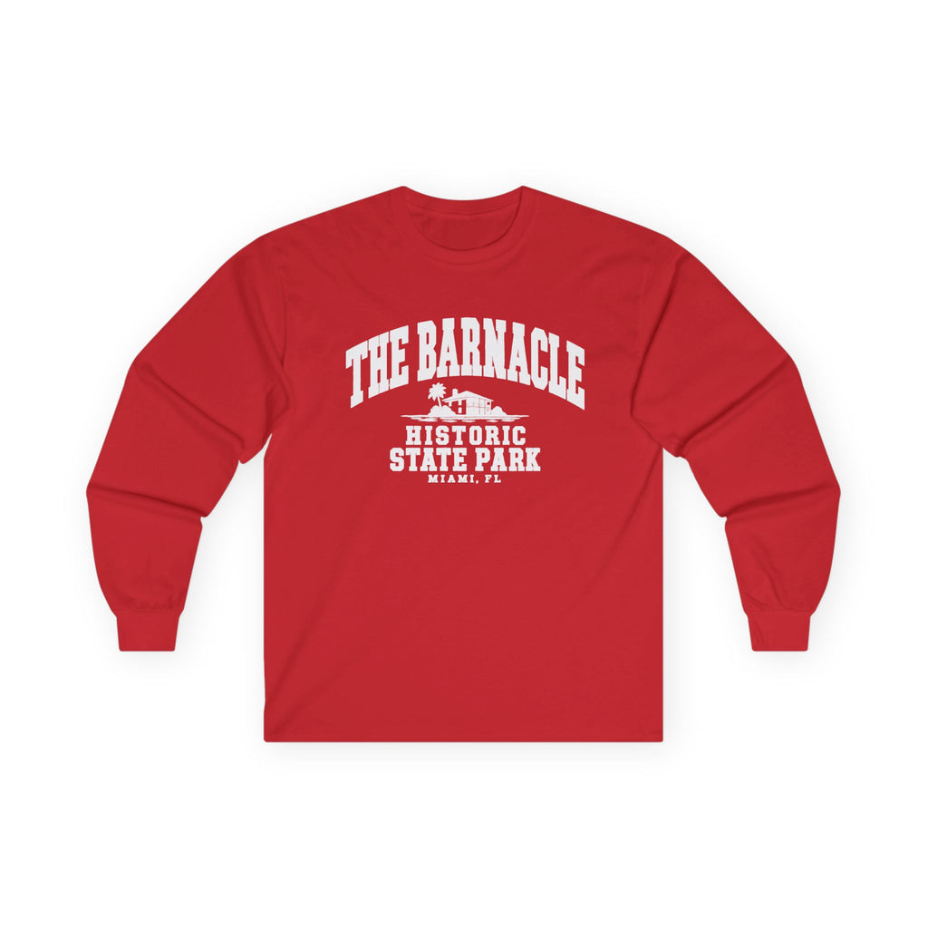 The Barnacle Historic State Park Logo- Long Sleeve Tee