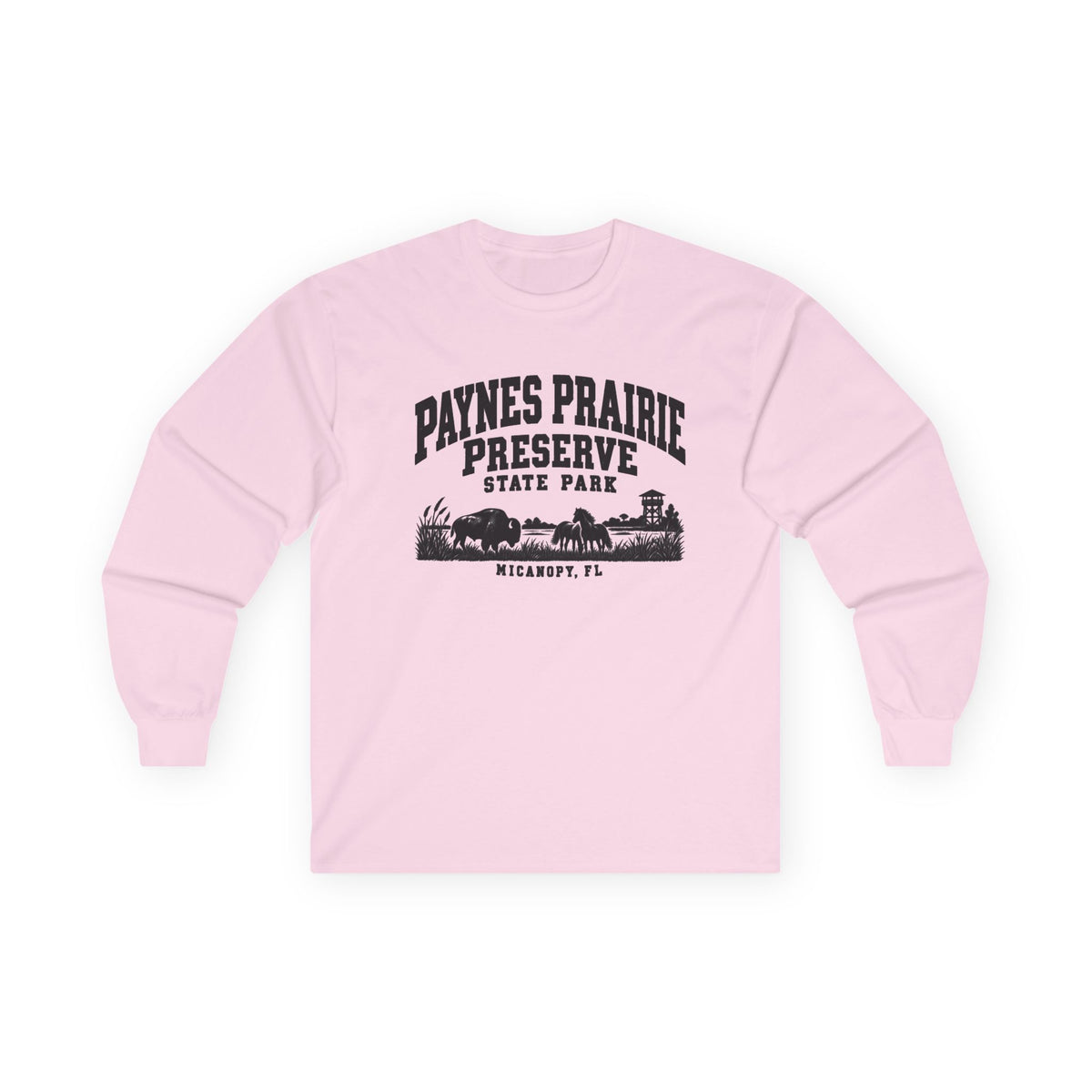 Paynes Prairie Preserve State Park- Long Sleeve Tee