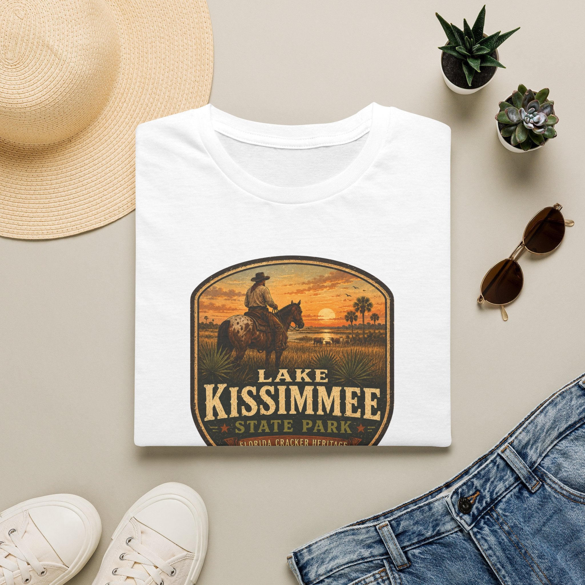 Lake Kissimmee — Retro Tee
