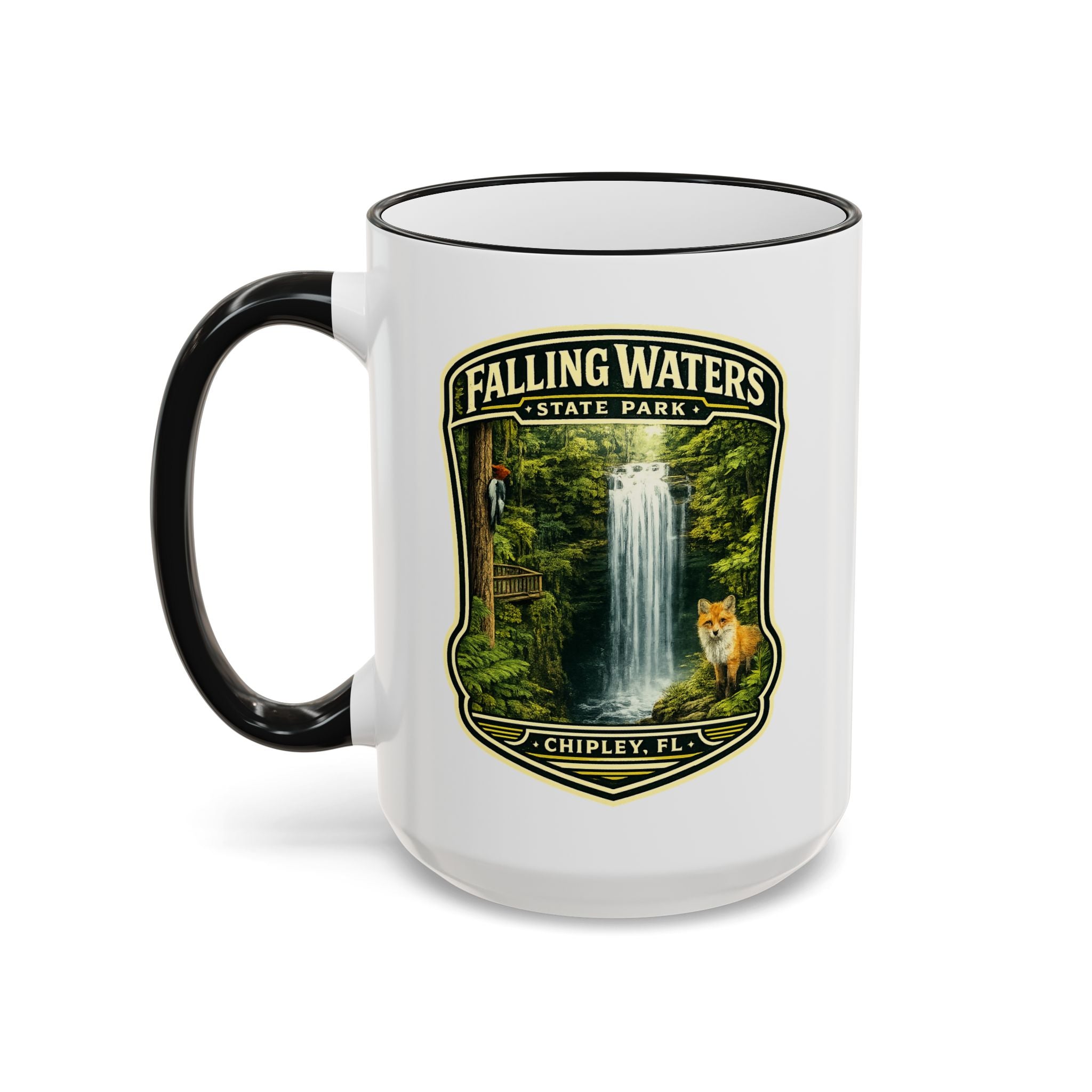 Falling Waters Accent Rim & Handle 11oz/15oz