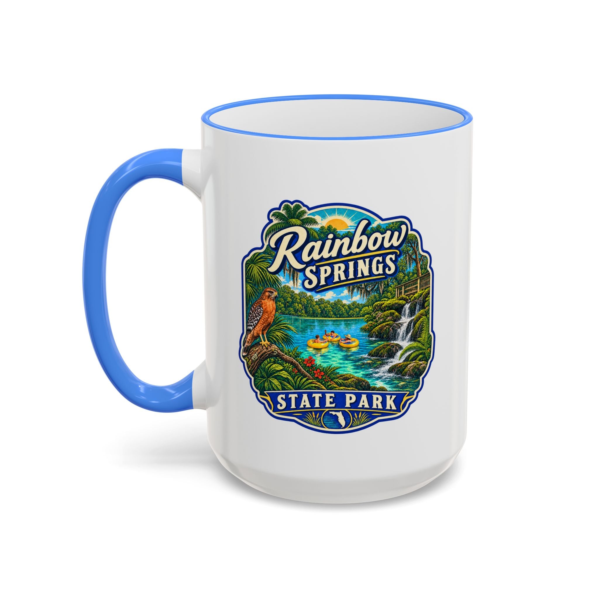 Rainbow Springs Accent Rim & Handle 11oz/15oz